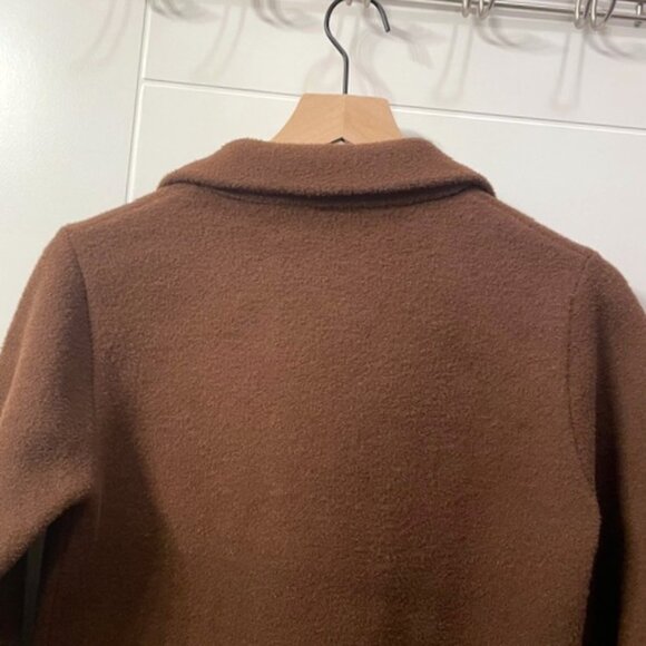 Anthropologie Chocolate Fringe Blazer - Picture 10 of 16